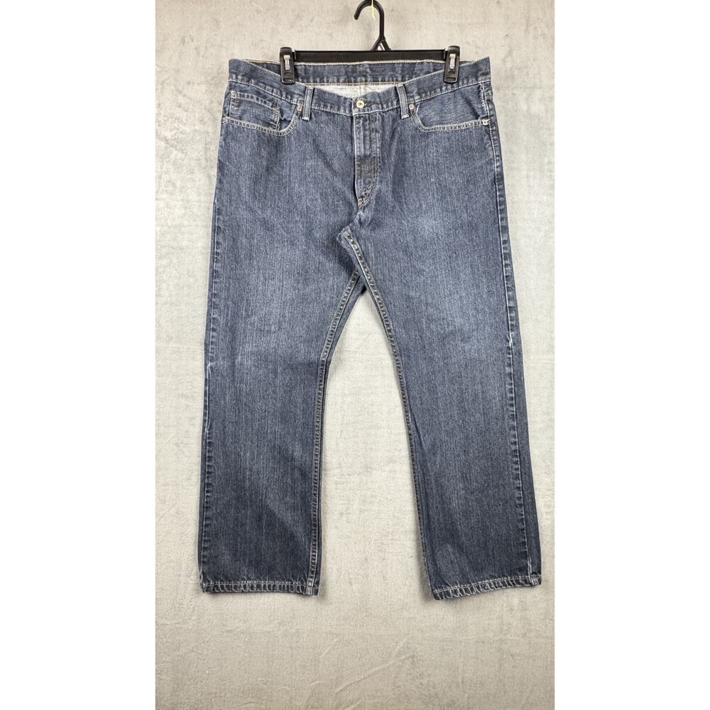 Levis 514 Straight Leg Jeans Men's 40x30 Medium Wash Blue Denim